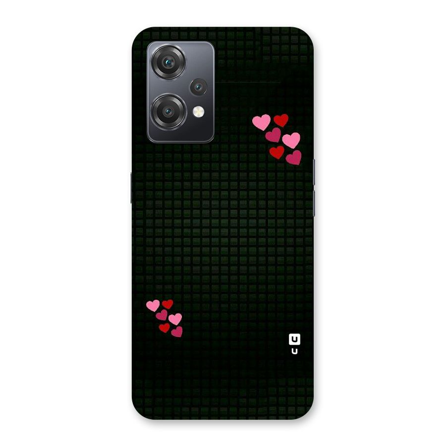 Square and Hearts Back Case for OnePlus Nord CE 2 Lite 5G