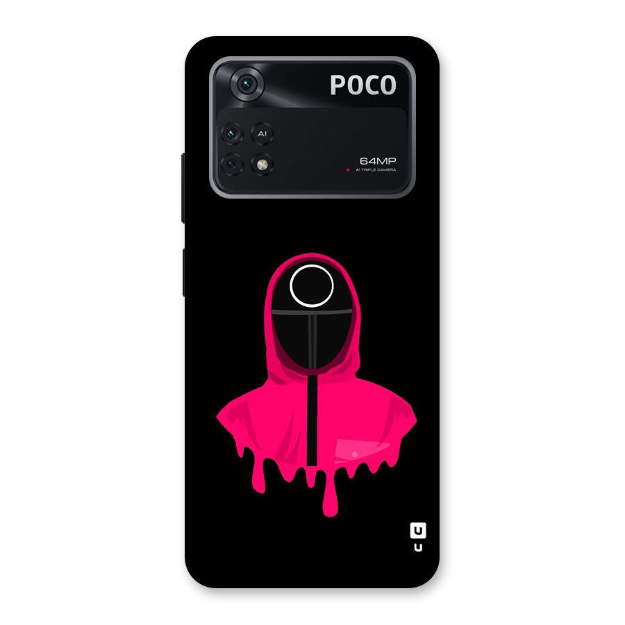 Squid Game Illustration Art Back Case for Poco M4 Pro 4G