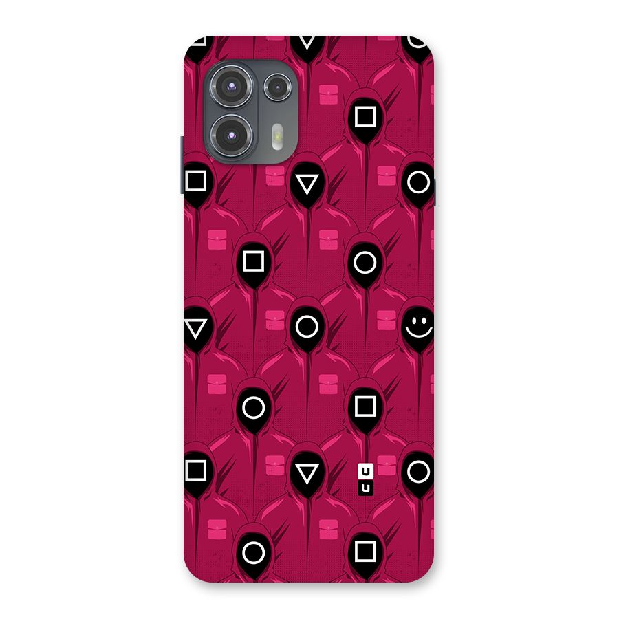 Squid Gamers Pattern Back Case for Motorola Edge 20 Fusion