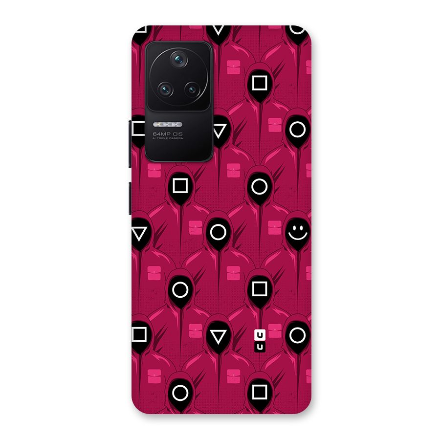 Squid Gamers Pattern Back Case for Poco F4 5G