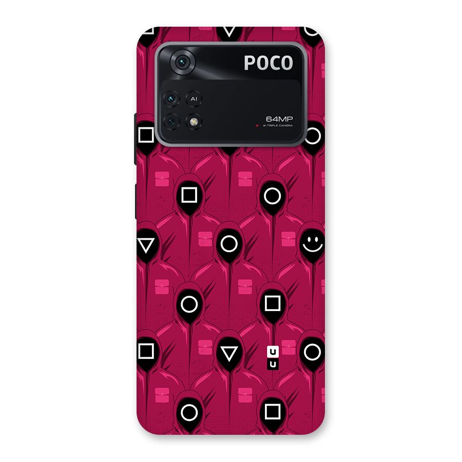 Squid Gamers Pattern Back Case for Poco M4 Pro 4G