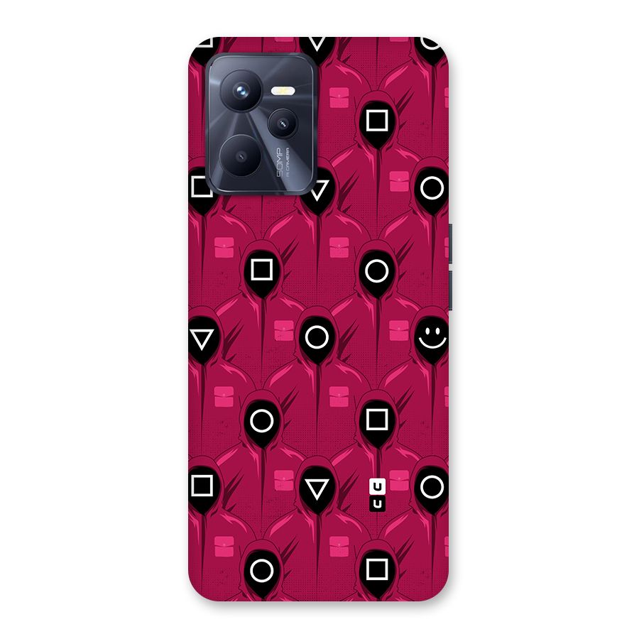 Squid Gamers Pattern Back Case for Realme C35