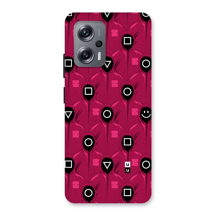 Squid Gamers Pattern Back Case for Redmi K50i