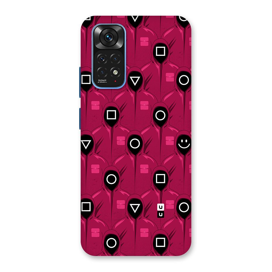 Squid Gamers Pattern Back Case for Redmi Note 11S