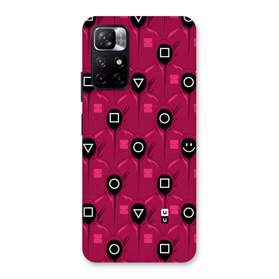 Squid Gamers Pattern Back Case for Redmi Note 11T 5G