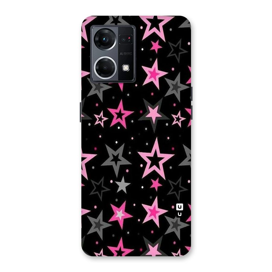 Star Outline Glass Back Case for Oppo F21 Pro 5G