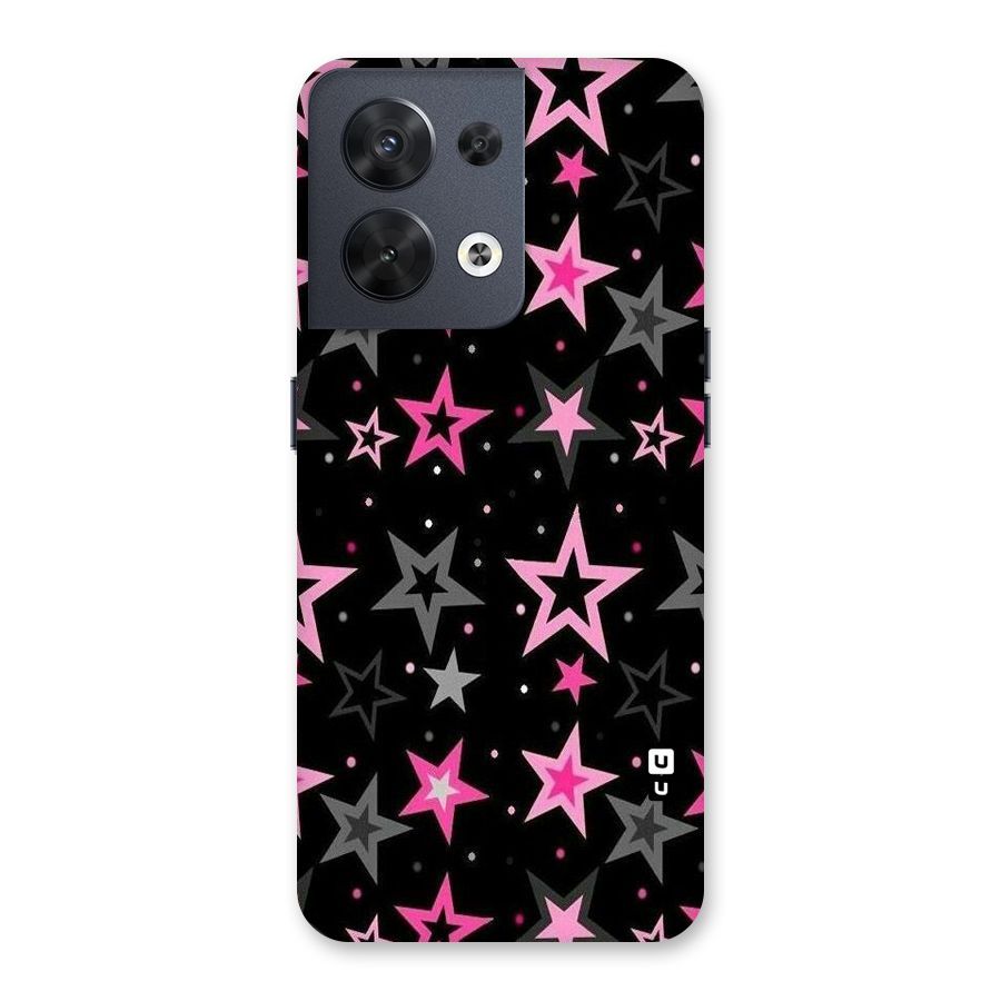 Star Outline Back Case for Oppo Reno8 5G