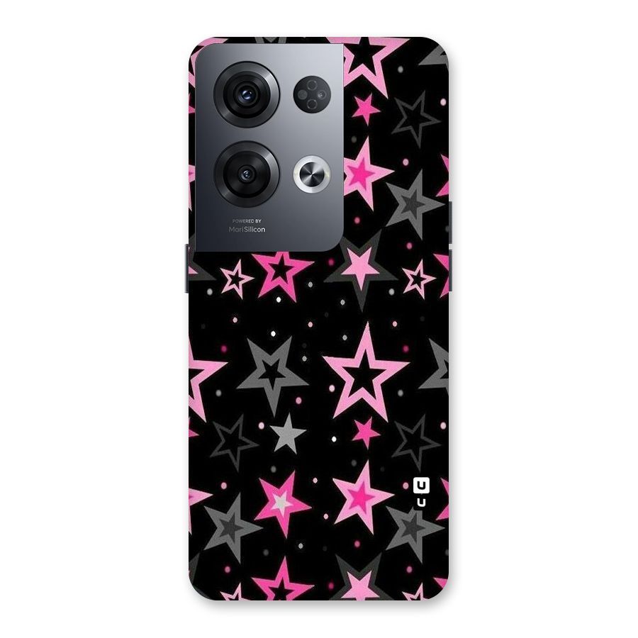 Star Outline Back Case for Oppo Reno8 Pro 5G