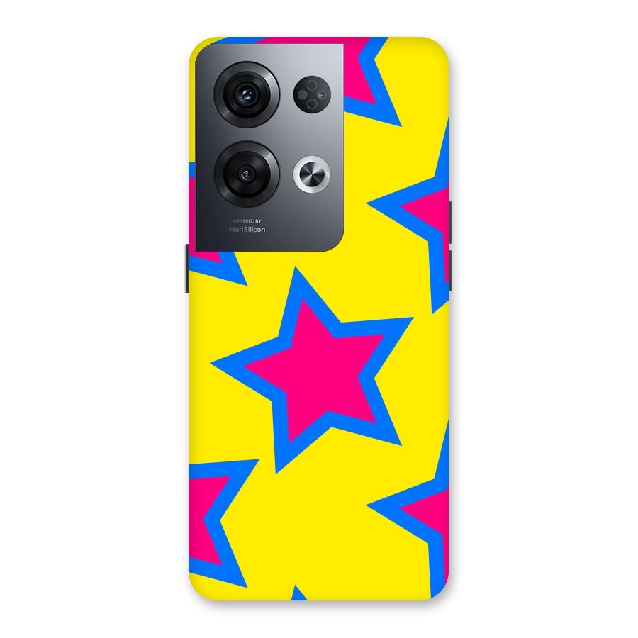 Star Pattern Back Case for Oppo Reno8 Pro 5G