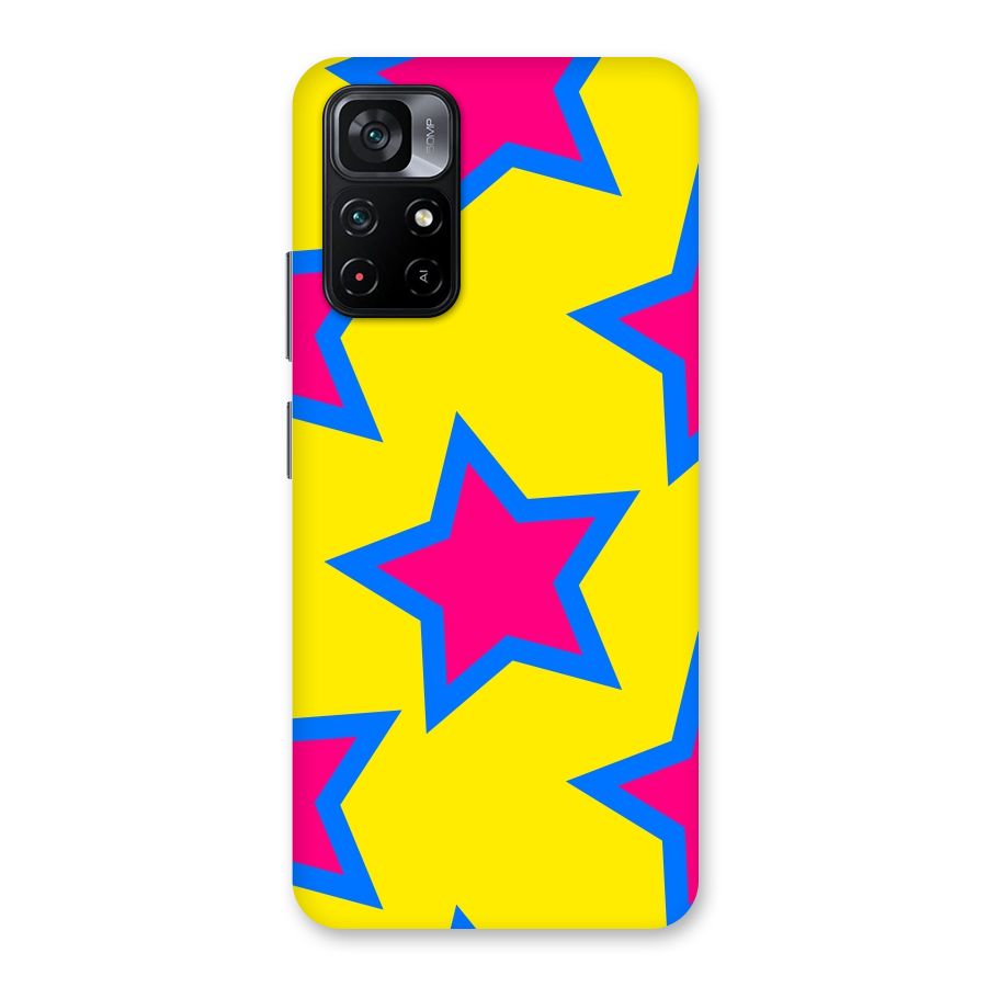 Star Pattern Back Case for Poco M4 Pro 5G