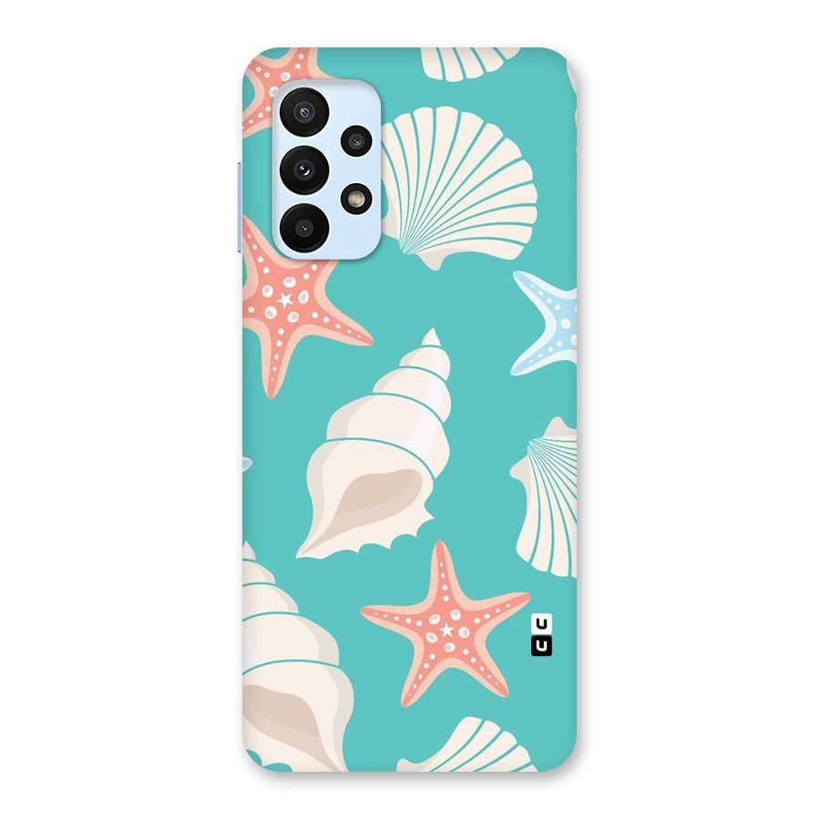 Starfish Sea Shell Back Case for Galaxy A23