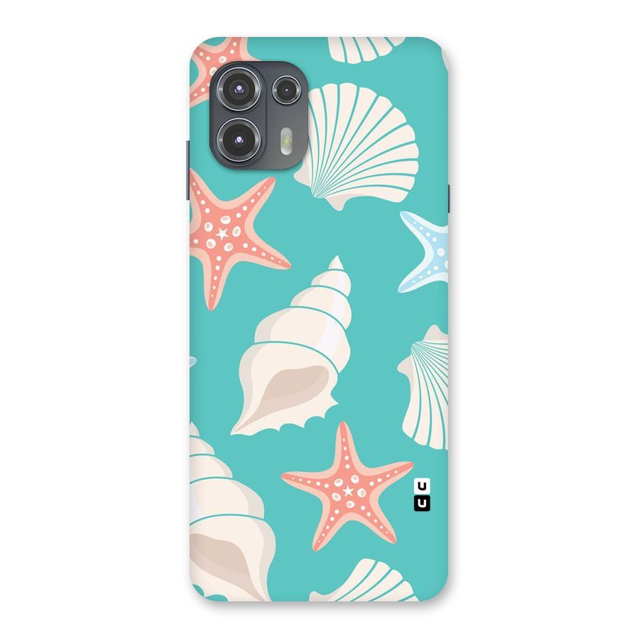 Starfish Sea Shell Back Case for Motorola Edge 20 Fusion