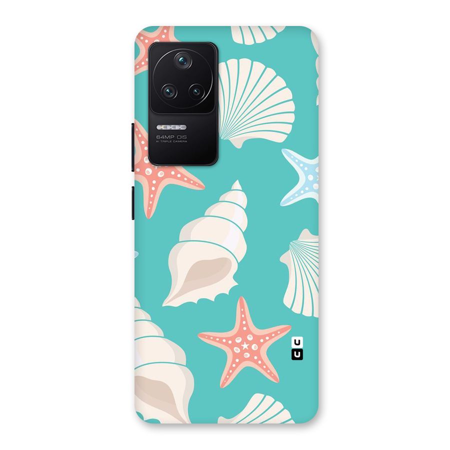 Starfish Sea Shell Back Case for Poco F4 5G
