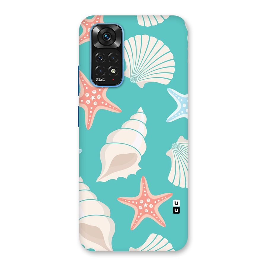 Starfish Sea Shell Back Case for Redmi Note 11S