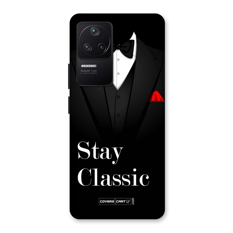 Stay Classic Back Case for Poco F4 5G