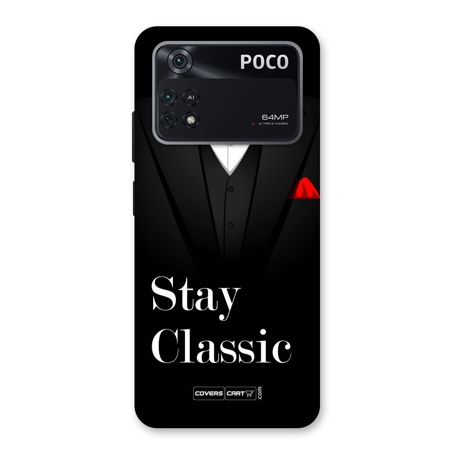 Stay Classic Back Case for Poco M4 Pro 4G
