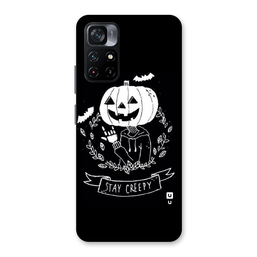 Stay Creepy Back Case for Poco M4 Pro 5G