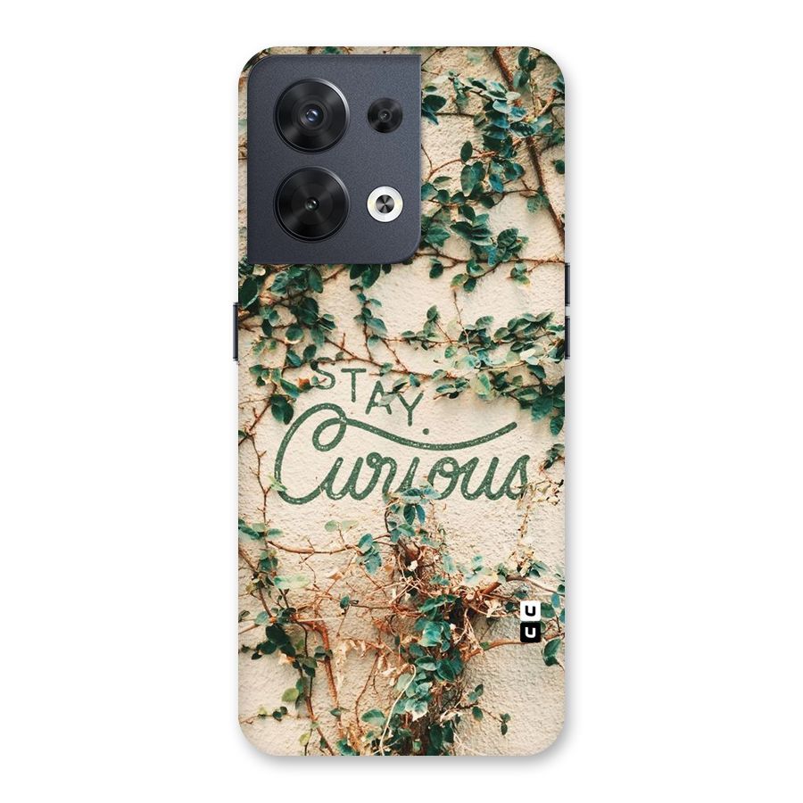 Stay Curious Back Case for Oppo Reno8 5G