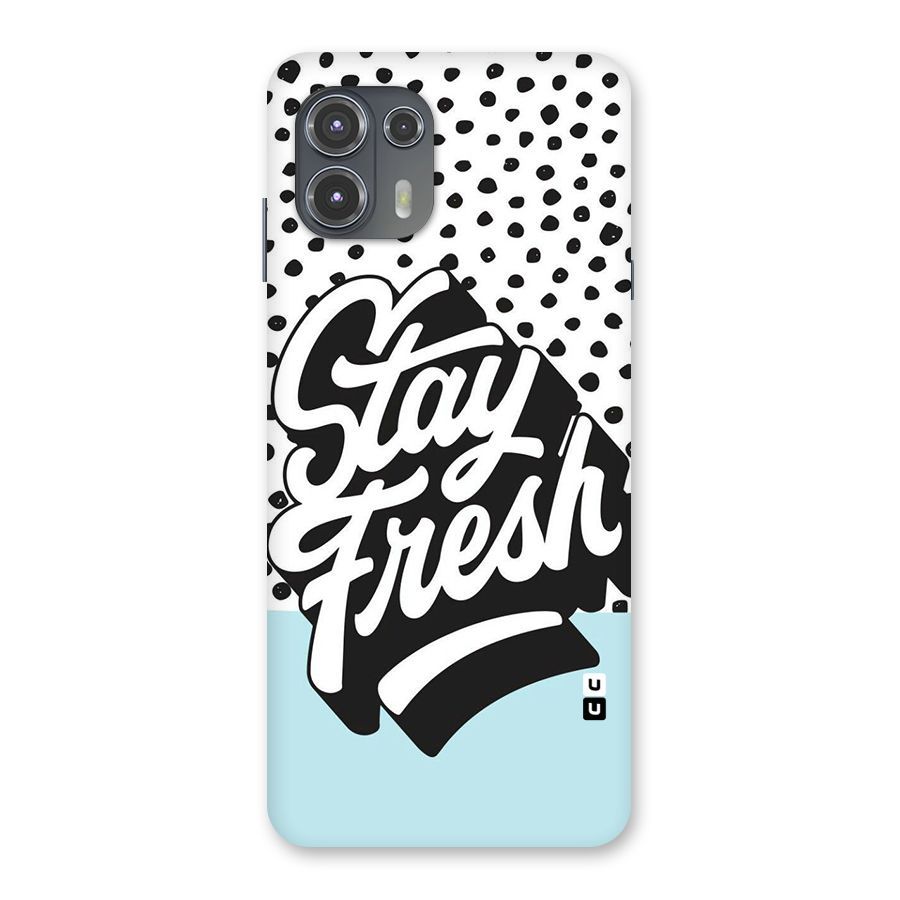 Stay Fresh Back Case for Motorola Edge 20 Fusion