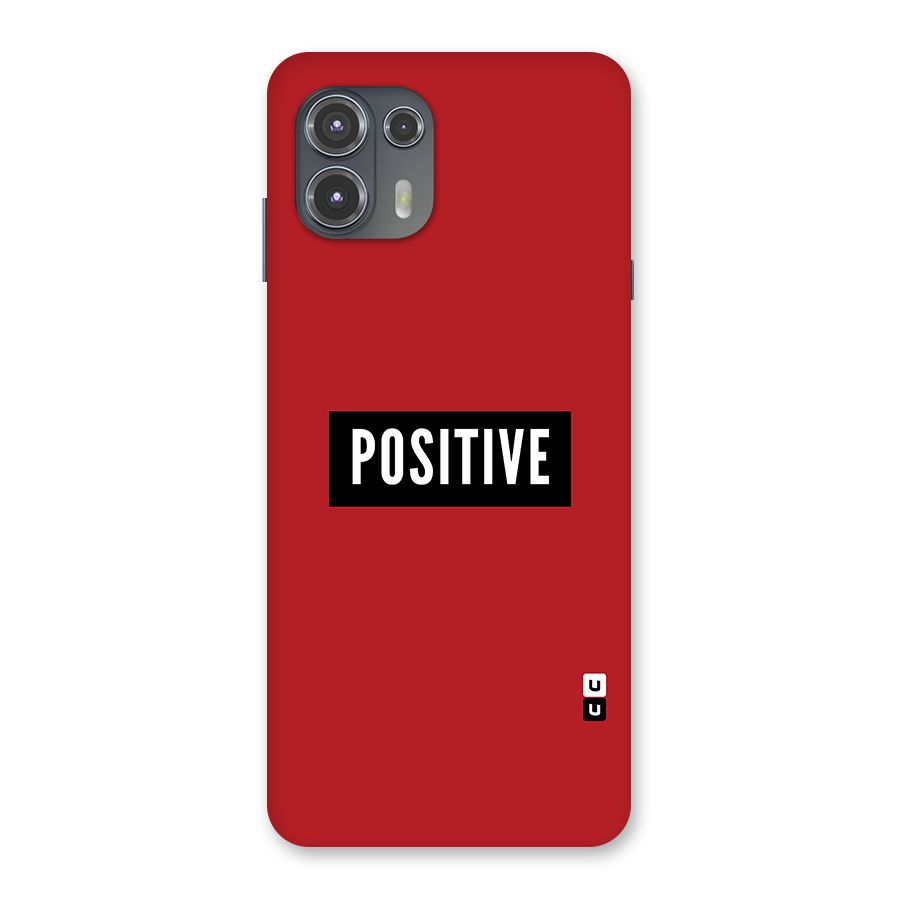 Stay Positive Back Case for Motorola Edge 20 Fusion