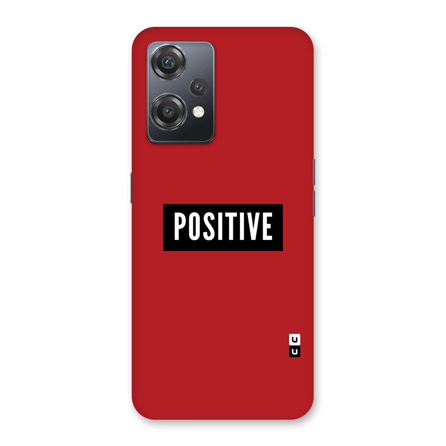 Stay Positive Back Case for OnePlus Nord CE 2 Lite 5G