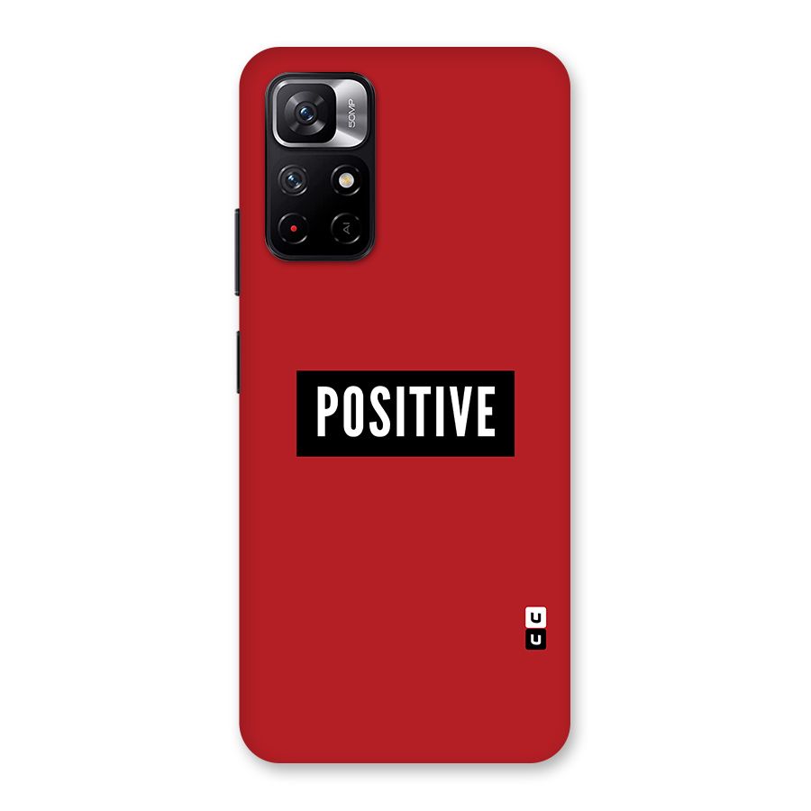 Stay Positive Back Case for Redmi Note 11T 5G