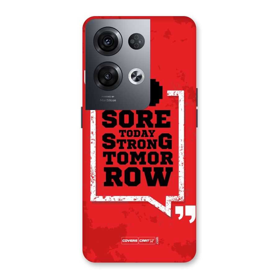Stay Strong Back Case for Oppo Reno8 Pro 5G