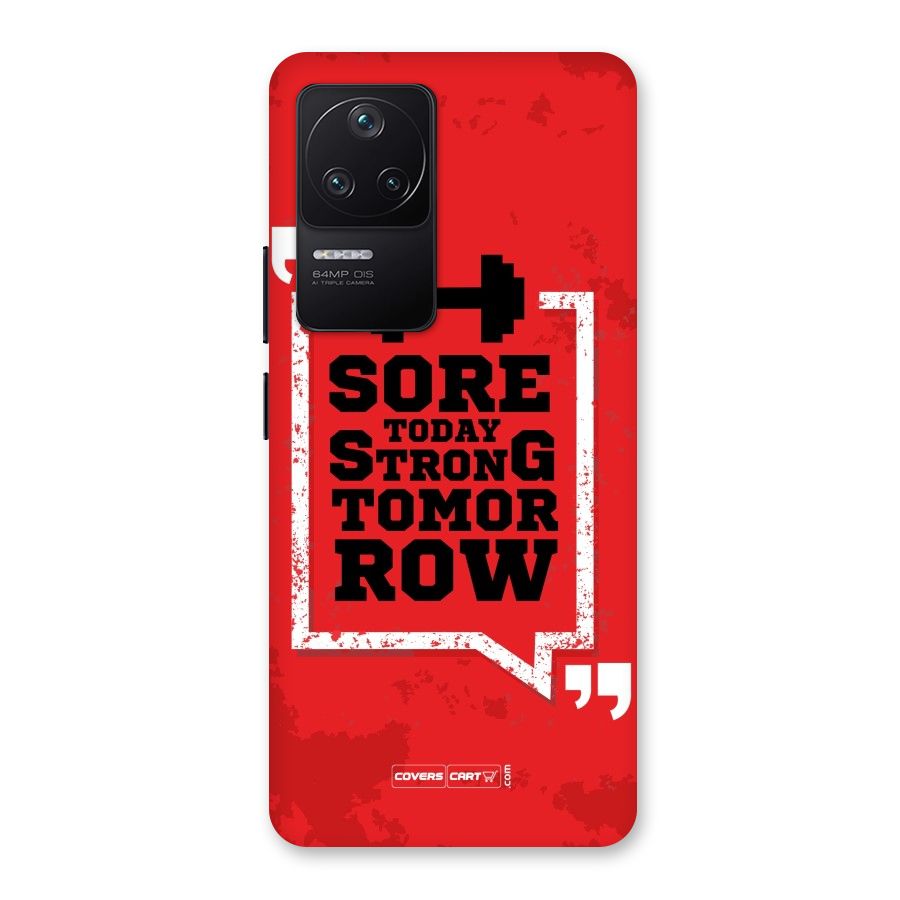 Stay Strong Back Case for Poco F4 5G