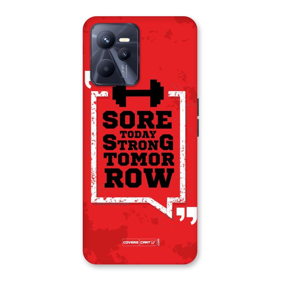 Stay Strong Back Case for Realme C35