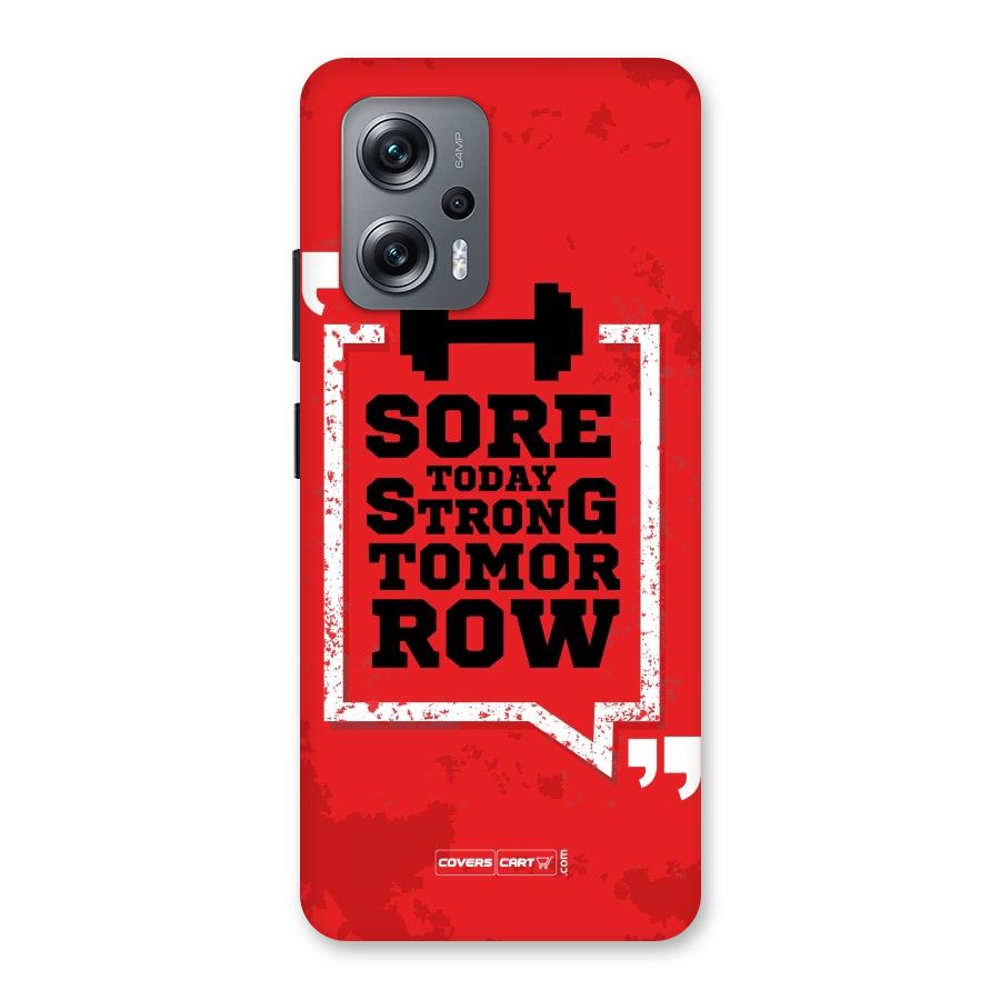 Stay Strong Back Case for Redmi K50i