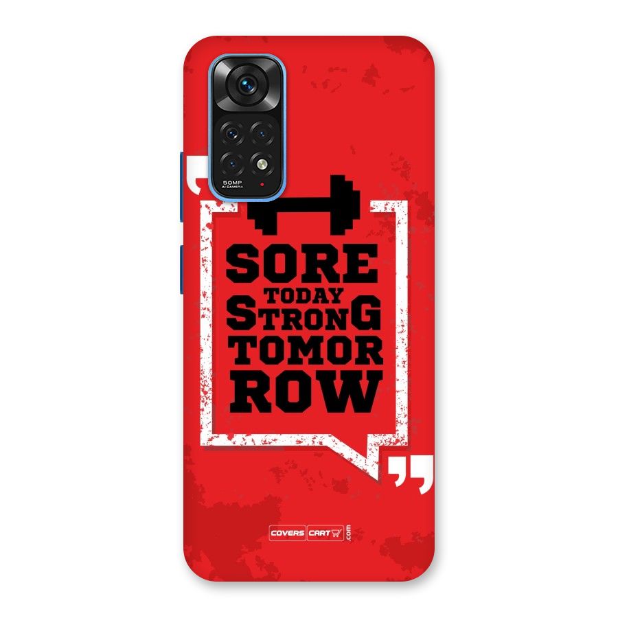 Stay Strong Back Case for Redmi Note 11S
