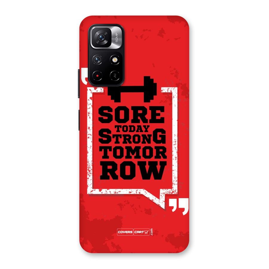 Stay Strong Back Case for Redmi Note 11T 5G
