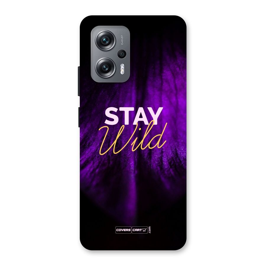 Stay Wild Back Case for Redmi K50i