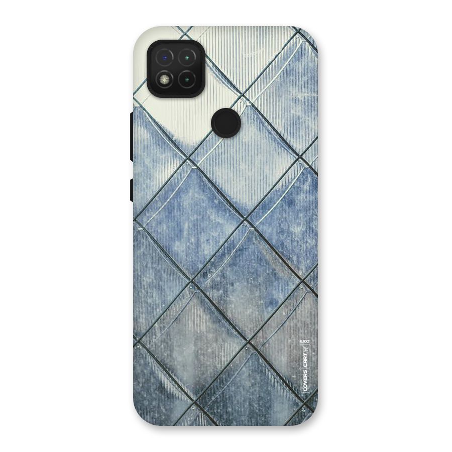 Steel Blue Pattern Back Case for Redmi 9 Activ