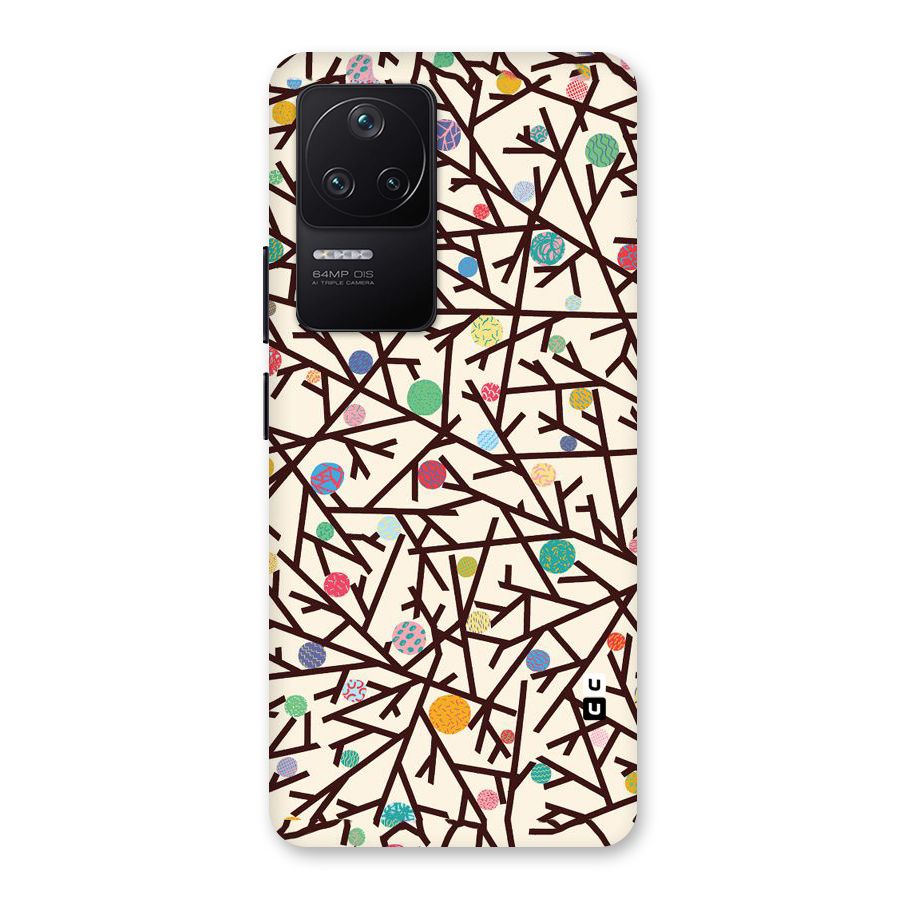 Stem Pattern Back Case for Poco F4 5G