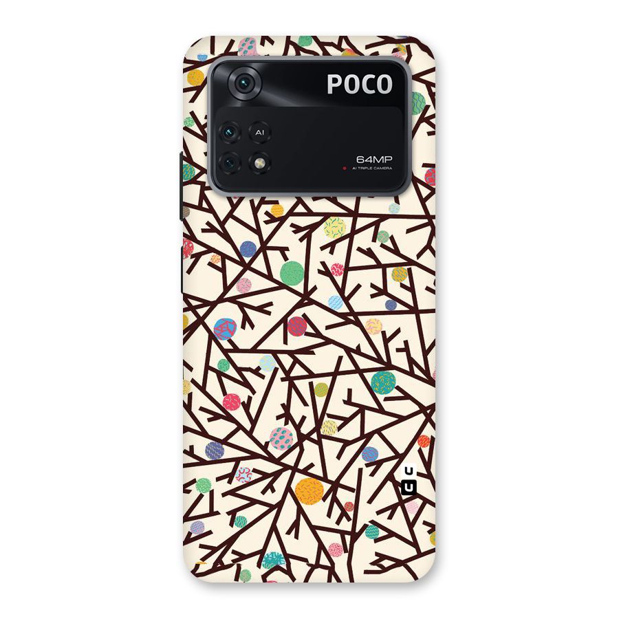 Stem Pattern Back Case for Poco M4 Pro 4G