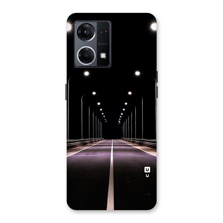 Street Light Glass Back Case for Oppo F21 Pro 5G