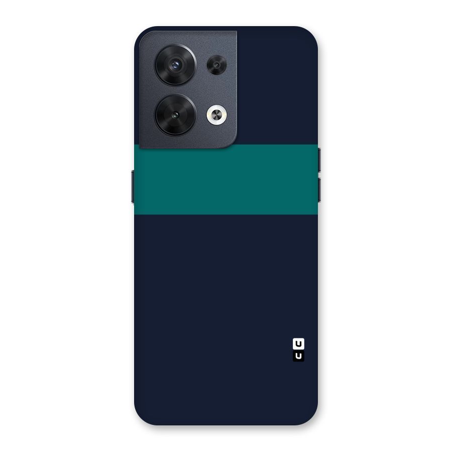 Stripe Block Back Case for Oppo Reno8 5G