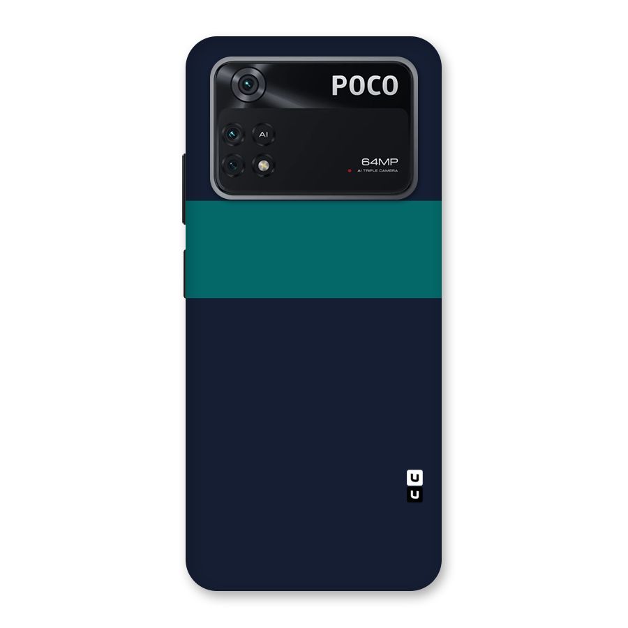 Stripe Block Back Case for Poco M4 Pro 4G