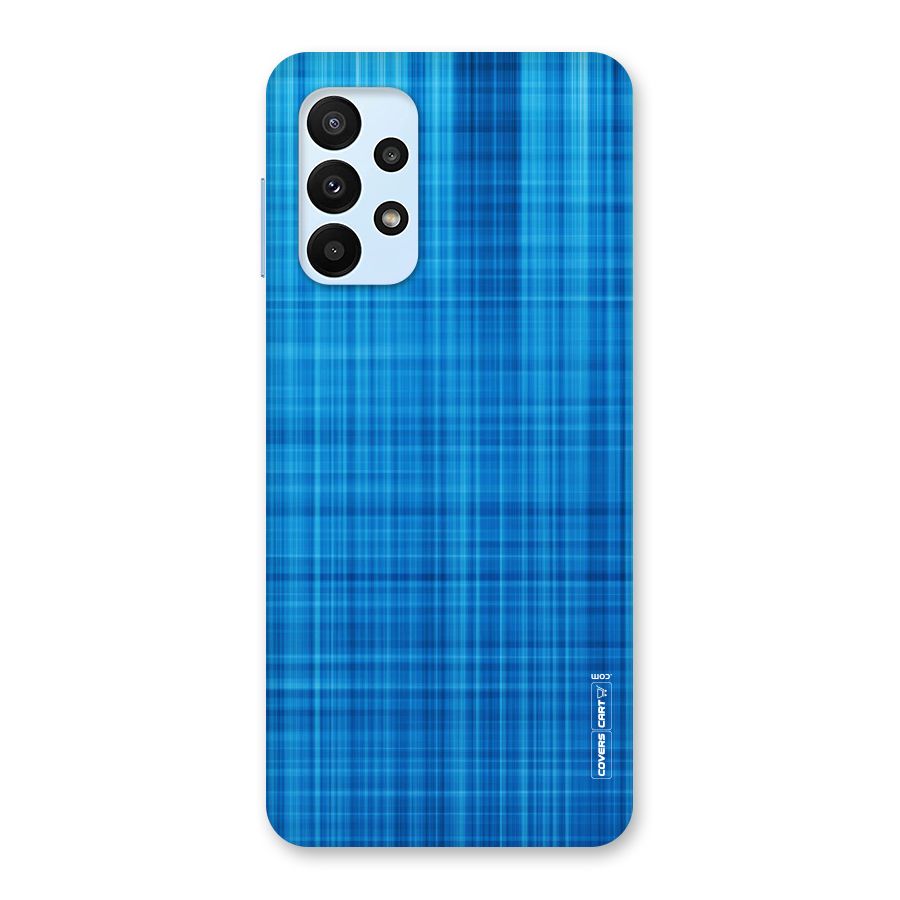 Stripe Blue Abstract Back Case for Galaxy A23