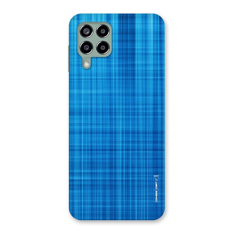 Stripe Blue Abstract Back Case for Galaxy M33