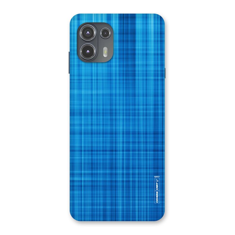 Stripe Blue Abstract Back Case for Motorola Edge 20 Fusion