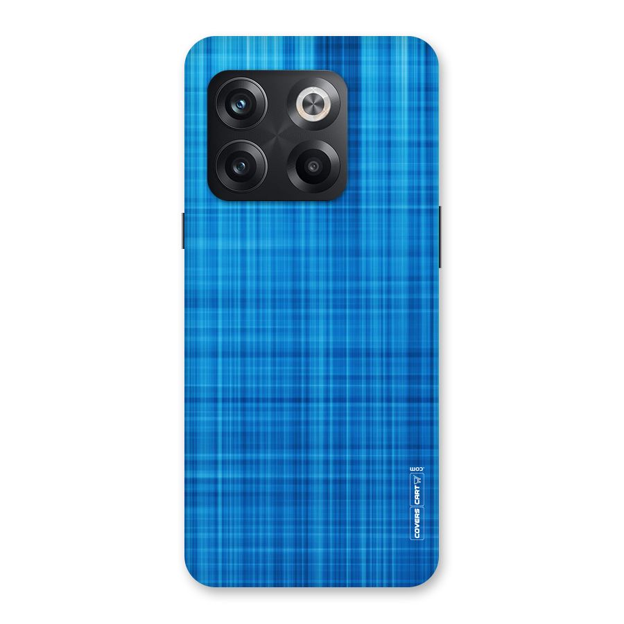 Stripe Blue Abstract Back Case for OnePlus 10T
