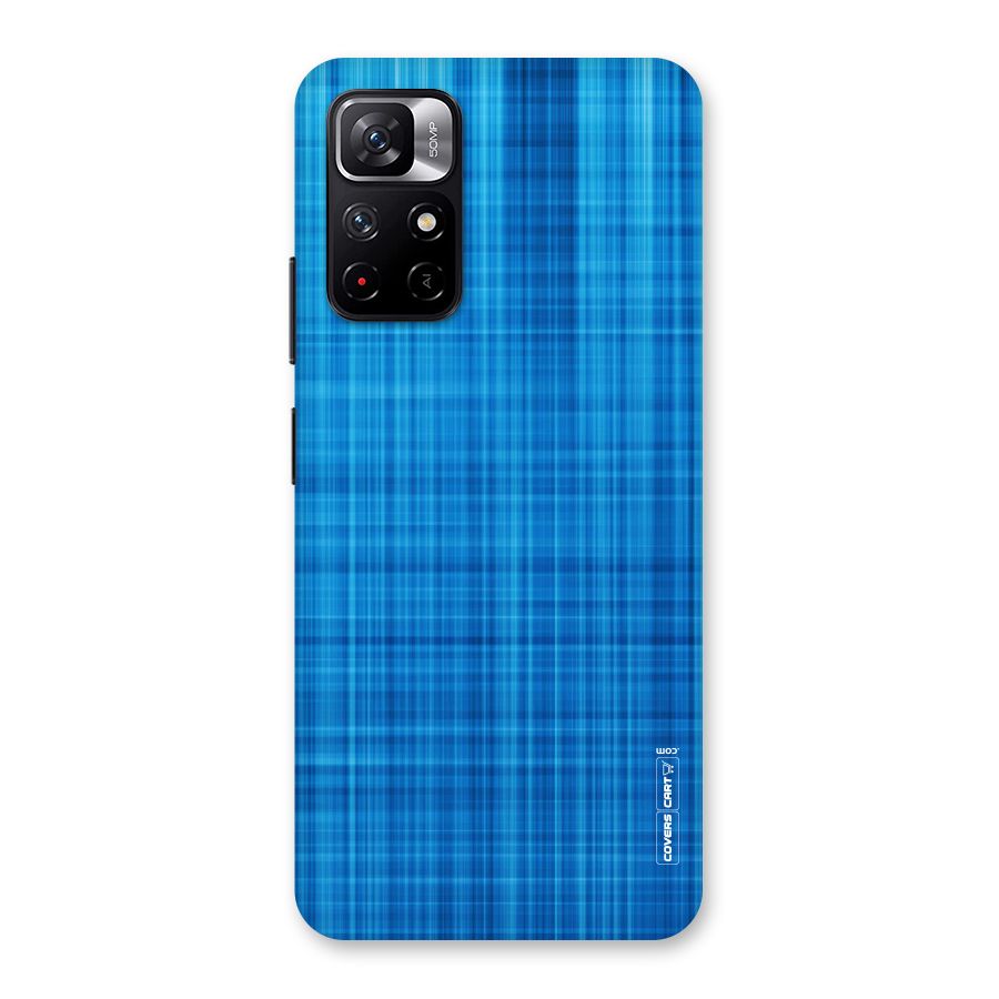 Stripe Blue Abstract Back Case for Redmi Note 11T 5G