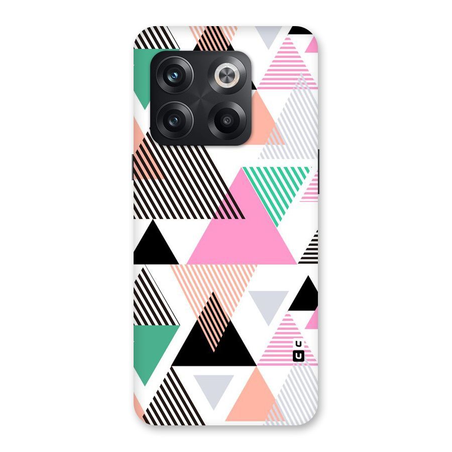 Stripes Abstract Colors Back Case for OnePlus 10T