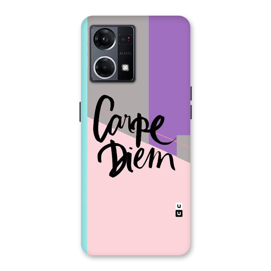 Stripes Black Diem Glass Back Case for Oppo F21 Pro 5G