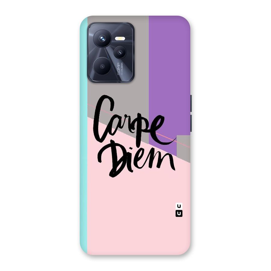 Stripes Black Diem Back Case for Realme C35