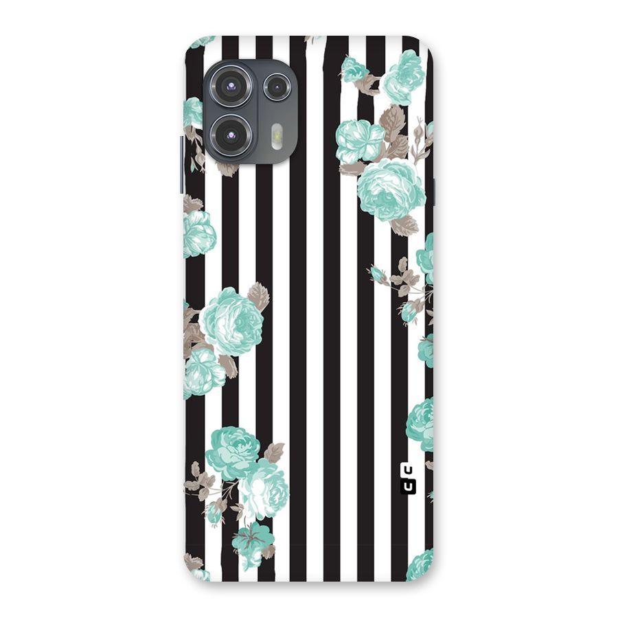 Stripes Bloom Back Case for Motorola Edge 20 Fusion