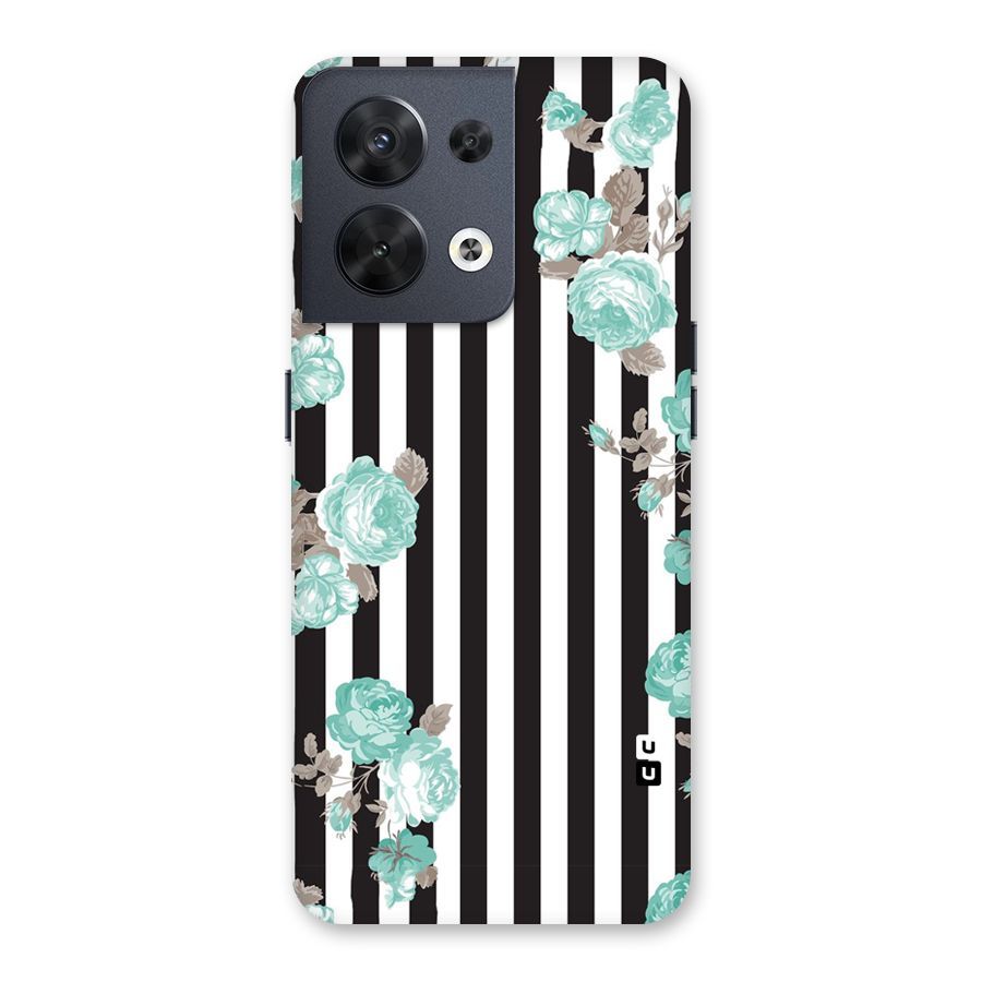 Stripes Bloom Back Case for Oppo Reno8 5G