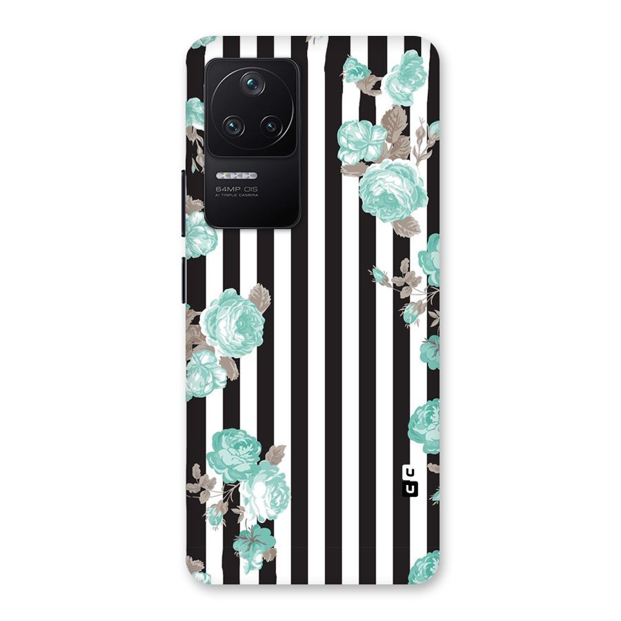 Stripes Bloom Back Case for Poco F4 5G